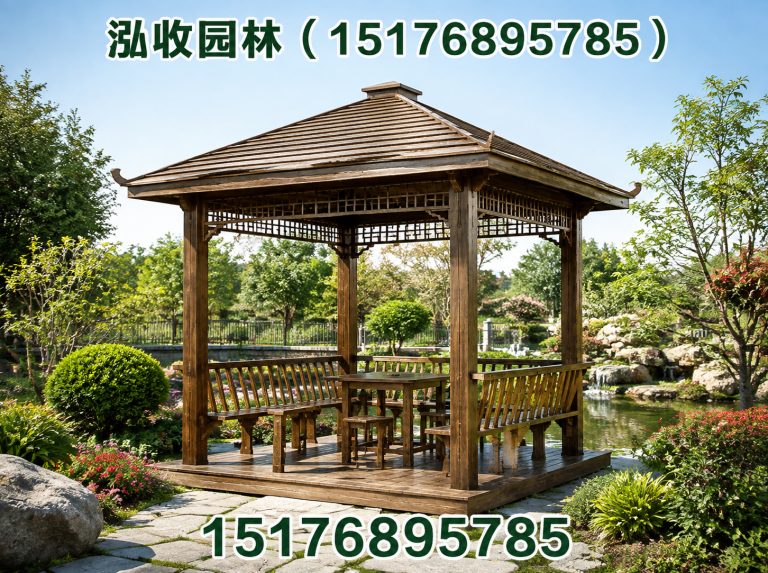 蚌埠京津冀防腐木工程展示图