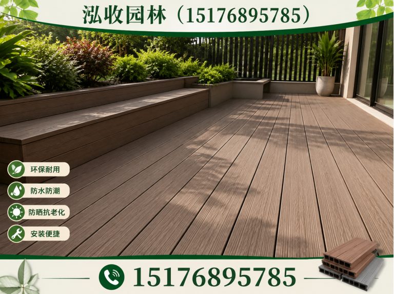 蚌埠塑木地板展示图